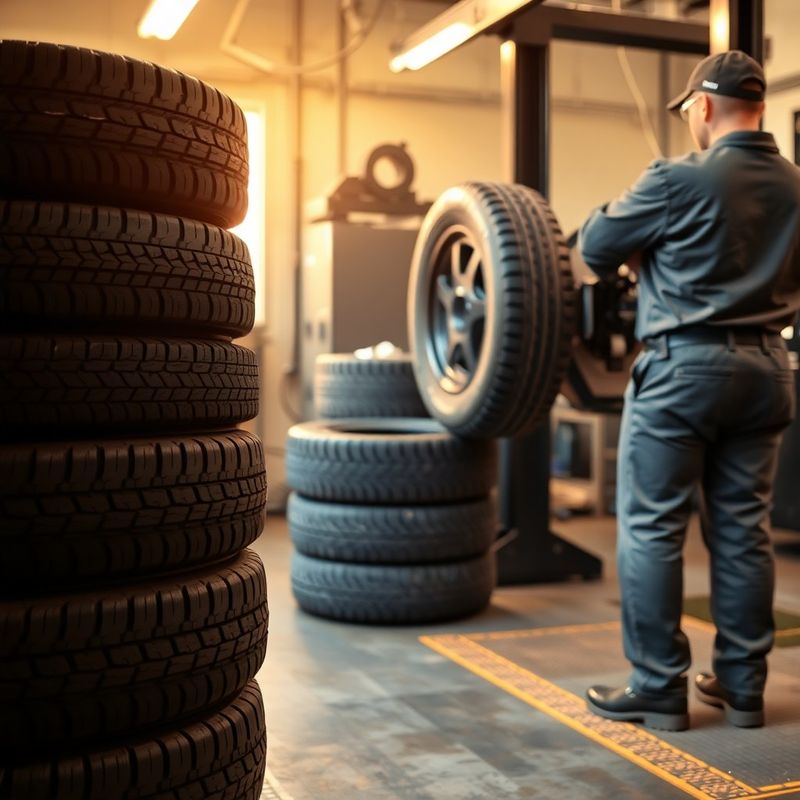 Pneumatiky Continental a Michelin v pneuservisu